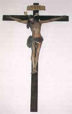 Spätgotisches Kruzifix (um 1490)