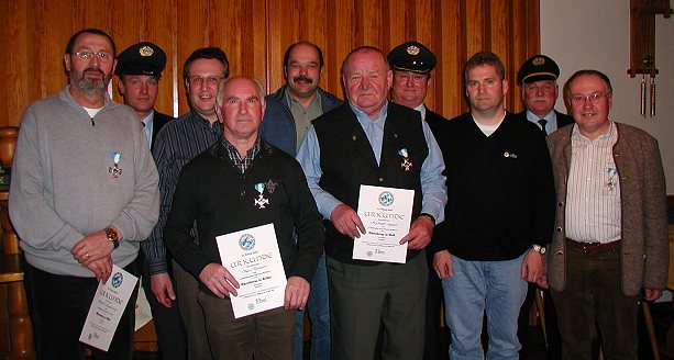 Ehrungen 2008 beim SKV Bayerdilling